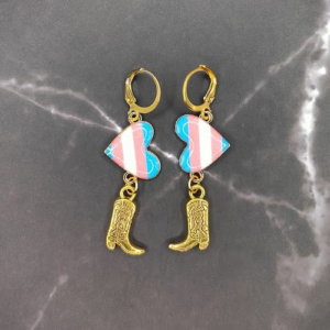 Pride heart - Trans støvler
