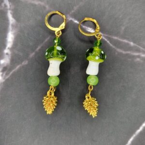 Svampe season - grøn/guld