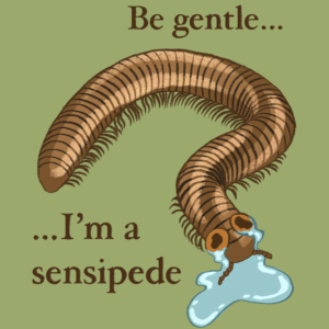 Sensipede - artprint